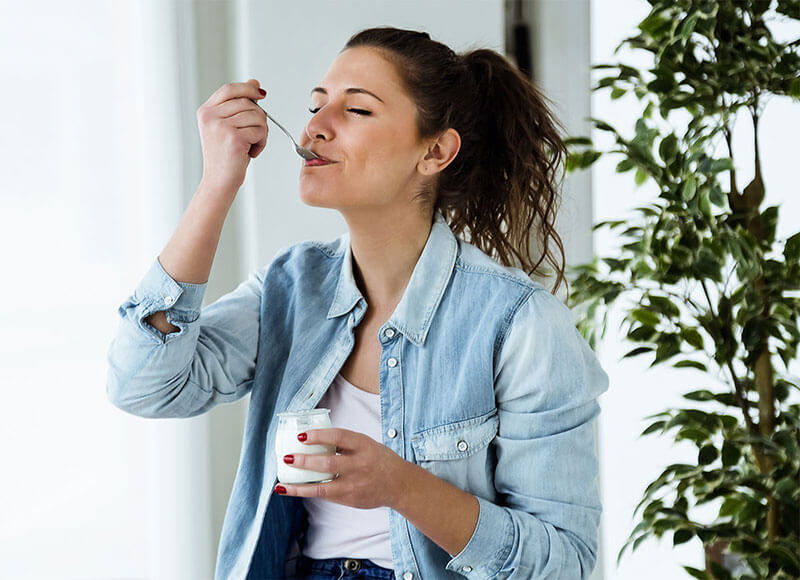 Hausmittel Joghurt und Kefir 